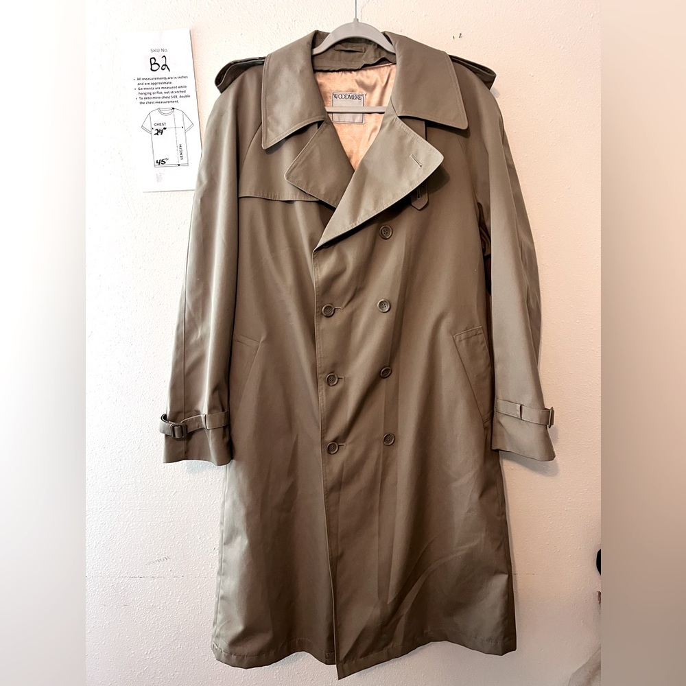 New vintage trench coat
